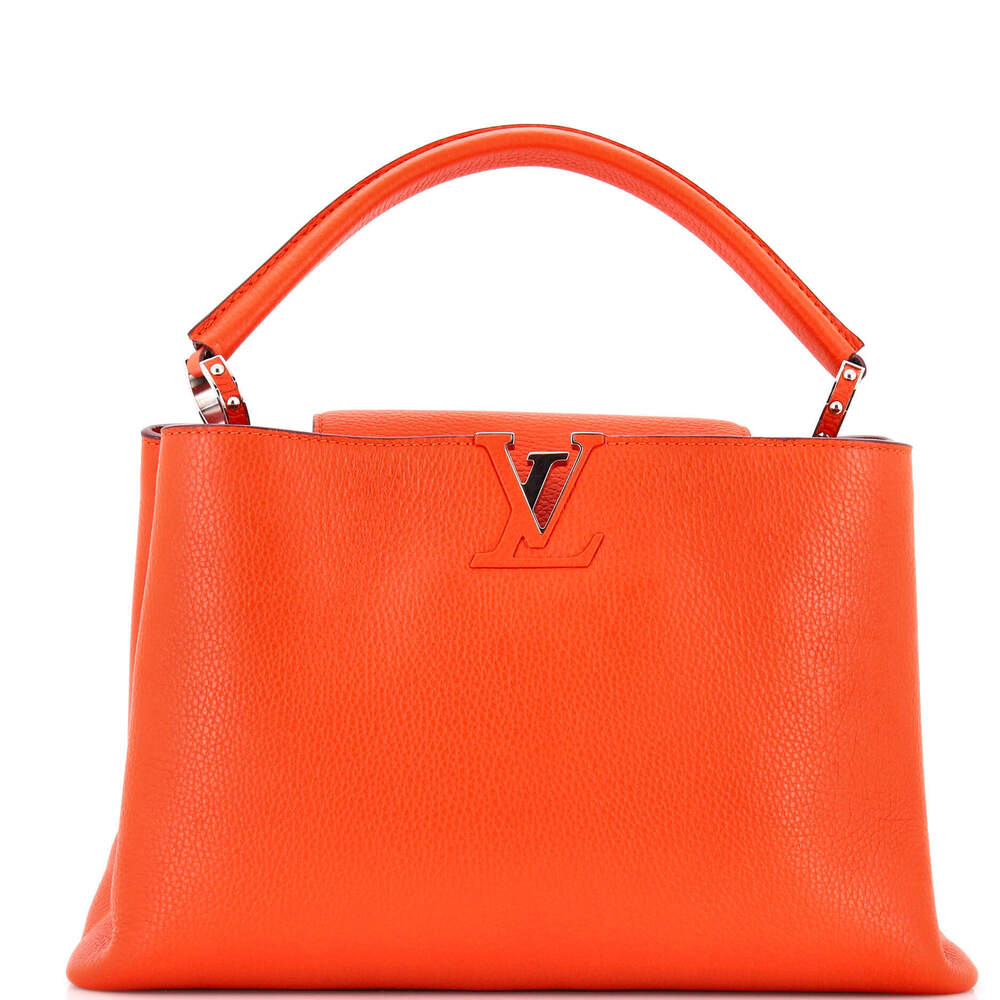 Louis Vuitton GM Capucines Bag Leather